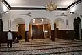 The prayer hall of Masjid Omar Kampong Melaka.