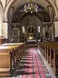 Interior of Roman Catholic Church