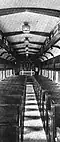 Interior of the chapel car.