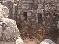 Interior of tomb of Sheikh Abu 'Imran, on hilltop west of Dhikrin