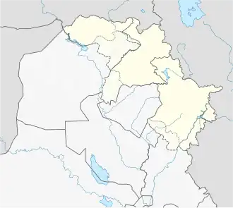 Batifa is located in Iraqi Kurdistan