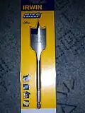 A spade bit.