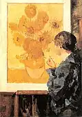 Homage to Van Gogh (Blue Blouse)