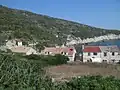 Houses on island