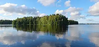 &nbsp;A view of Isojärvi in Satakunta, Western Finland