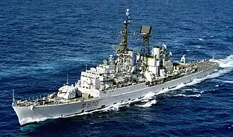 AN/SPS-12 aboard Impavido