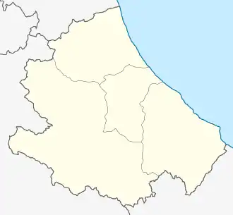 Pacentro is located in Abruzzo