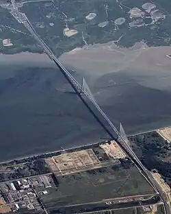 From above