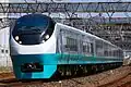 Set K-17 in special green "green lake" livery, May 2023