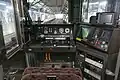 Driver's cab in April 2022
