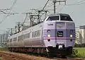 JR-West set in Super Yakumo livery, September 2007