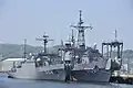 JS Wakasa and JS Nichinan on 27 April 2015