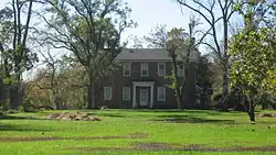 The old Burrell house