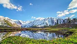 Jahaz Banda meadows in Kumrat Valley, Dir Kohistan