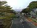 Jalan Tuanku Antah (part of Federal Route 1) is a relatively busy road in downtown Seremban.