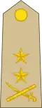 Major general (Jamaican Army)[35]