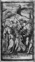 The Passion of St. Adalbert in Rosa Boemica (1668), after Karel Škréta