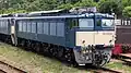 EF63 24 at the Usui Pass Railway Heritage Park, May 2014
