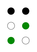⠝