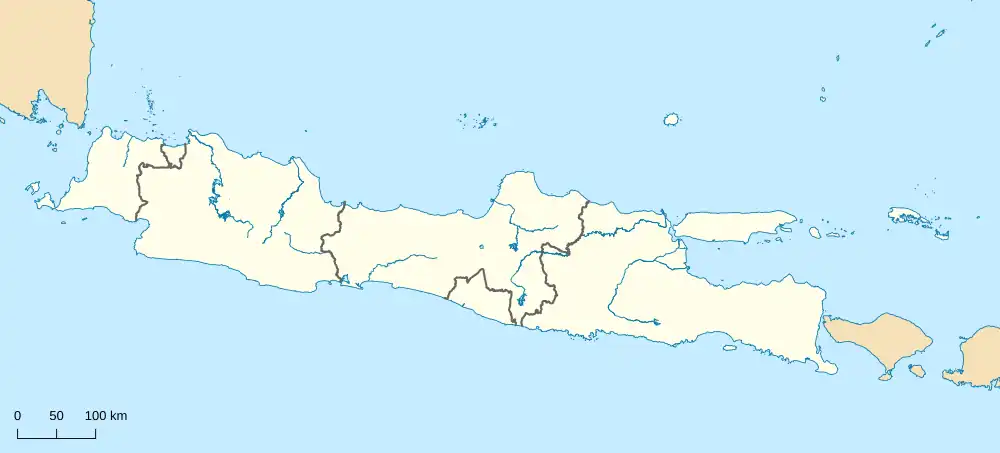 Blora Regency is located in Java