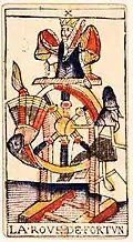 X. La Roue de Fortun (The Wheel of Fortune)