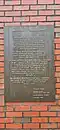 Sculpture Placard on Jerry Rescue Monument