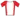 White and red lateral jersey
