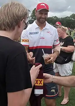 Bromwich with fans