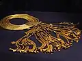 The Gold and lapis lazuli collar of Psusennes I