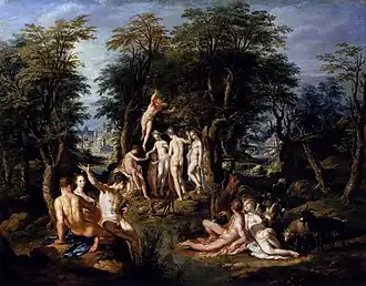 Judgment of Paris, c. 1605