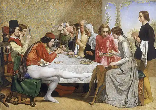 John Everett Millais , Isabella , 1849