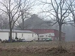 A round barn in the township