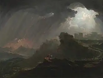 Joshua Commanding the Sun to Stand Still (c. 1840). Oil on canvas, 47.9 x 108.3&nbsp;cm. National Gallery of Art, Washington, D.C.
