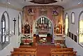 inside the medieval Parish church