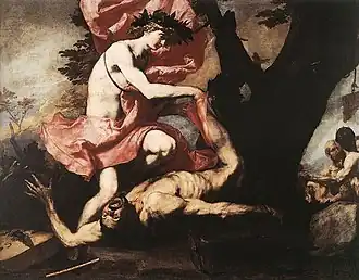 Apollo Flaying Marsyas, 1637, 202 x 255&nbsp;cm., Royal Museums of Fine Arts of Belgium