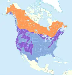 Map of range