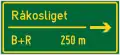 Direction to locality with B+R