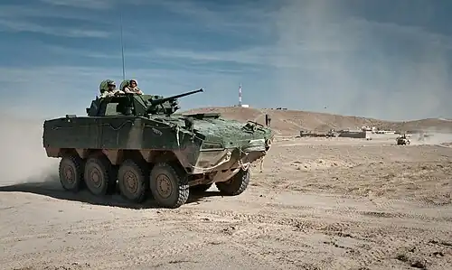 Rosomak-M1 (early ISAF variant)