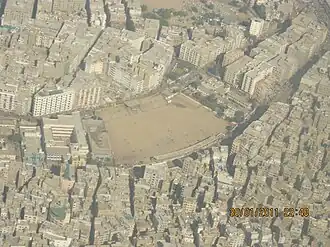 Panoramic view of Lyari along with Kakri Football Ground