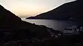 Kamares Bay, Sunset