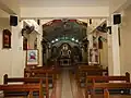 View from the narthex