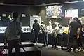 Educational section with a large lecture hall and a special exhibition section for the growth and development of jellyfish