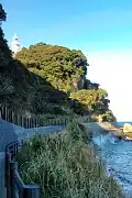 Kannonzaki from below