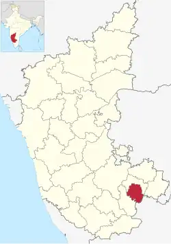 Agrahara Palya is in Bangalore district