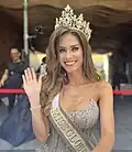 Česká Miss Global 2019 and Miss Global 2019 Karolína Kokešová, Prague