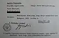 After six months, Károly Szabó was released on October 6. 1953 (Highest Prosecutor)