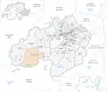 Map of the municipality of Medel, with poorly mapped Rein da Medel