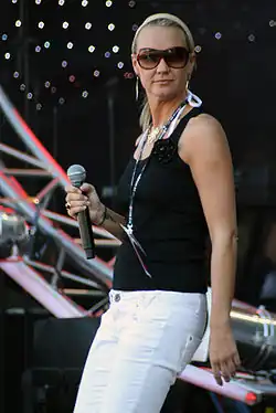 Ryan performing in Szczecin, Poland in 2007