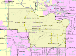 Kansas City map