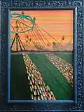 As Time Is Gone - oil paintings from cycle Horizon of events